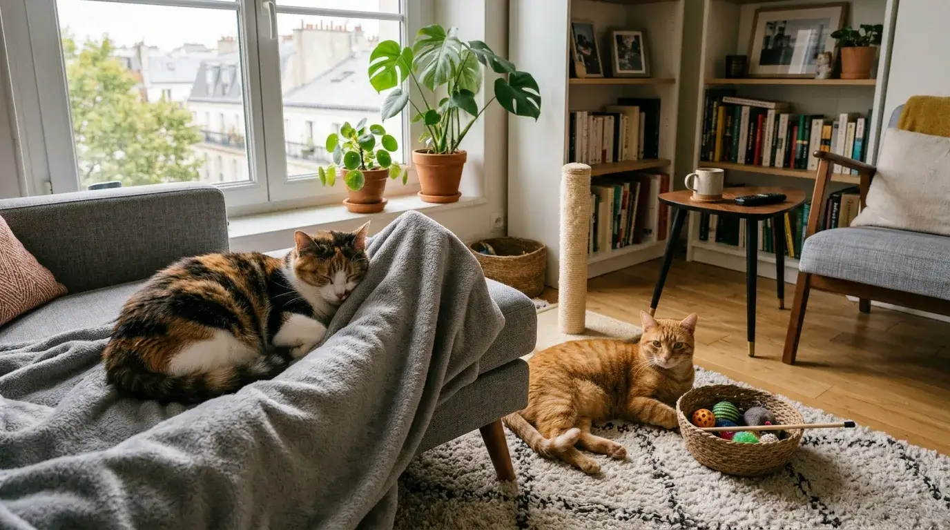 Comment introduire un deuxième chat à la maison sans conflit ?